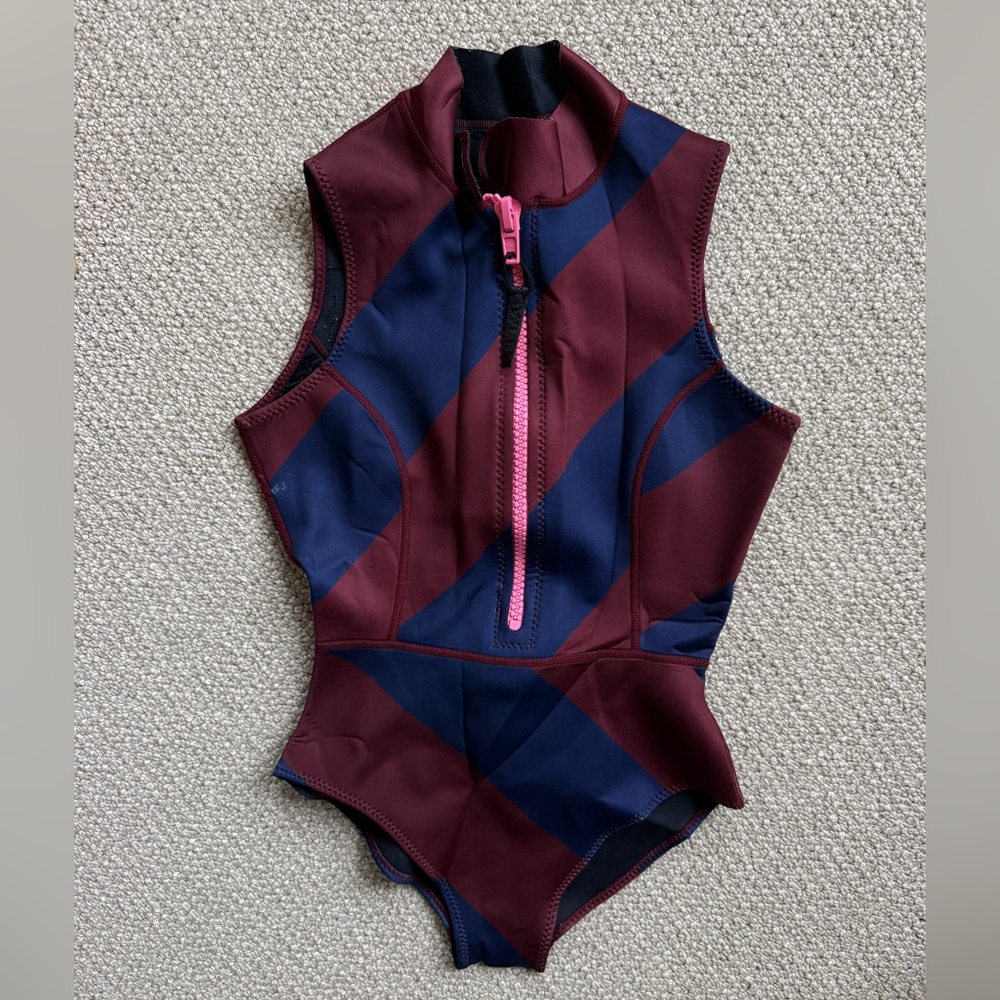 Cynthia Rowley Neoprene Zip Wetsuit